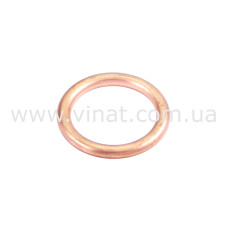 03203035 - Okrągła uszczelka miedziana ø 15,4x10,1x2,5 mm